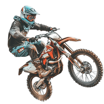 mountain biker transparent background png