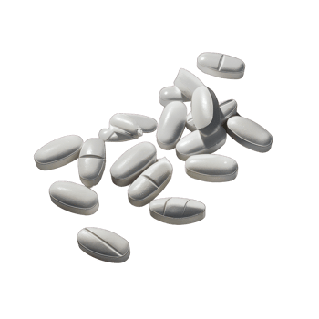 white pills transparent background png