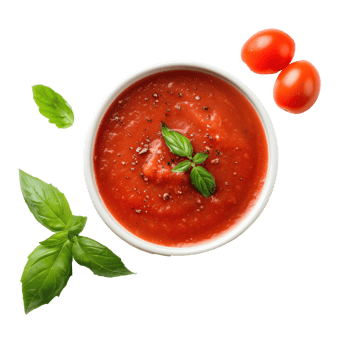 tomato sauce isolate on transparency background png