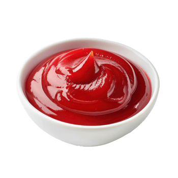 Ketchup source isolate on transparency background png