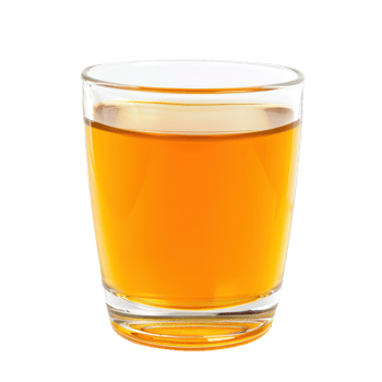 Apple juice front view isolate on transparency background png