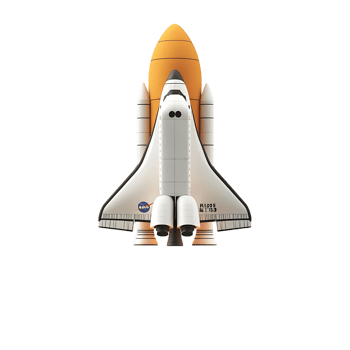 A Stunning 3D Render of the Iconic Spacecraft Ready for Launch png