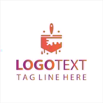 Spectrum Crafters Paint Logo vector