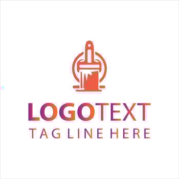 Vivid Spray Paint Logo vector