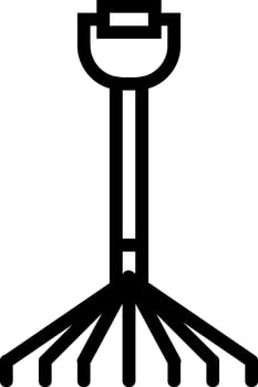 A black and white illustration of a light bulb vector