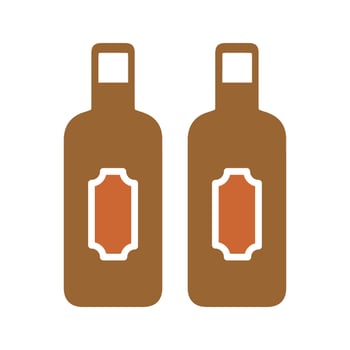 Wine Pairing Icon Design vector