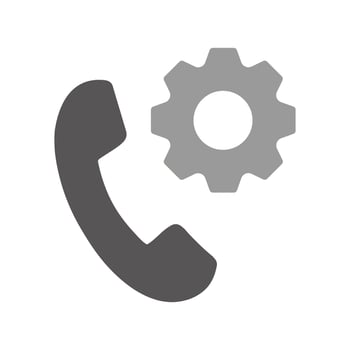 Technical Help Icon Design vector