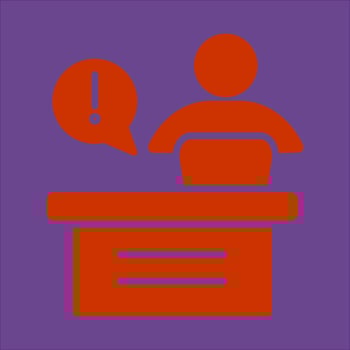 Service Desk Icon Design vector