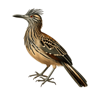 Elegant Roadrunner Bird png