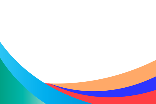 colorful abstract wave background png