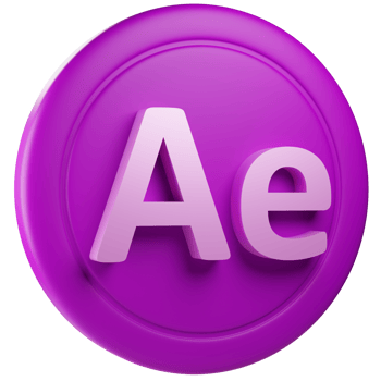 after effect 3d. graphic design 3d icon illustration. 3d design style. 3d rendering png