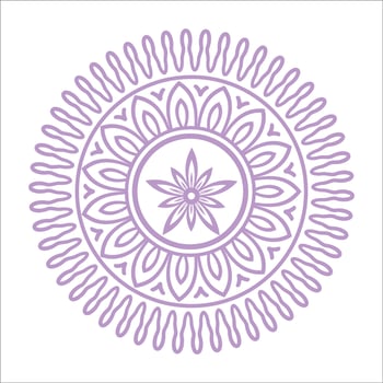 Star Colorful Mandala vector