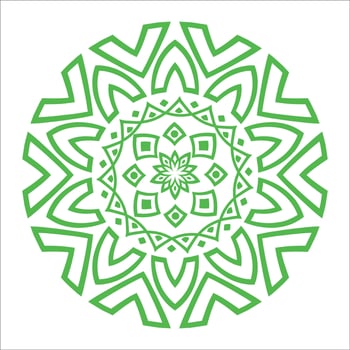 Colorful Mandala pattern vector