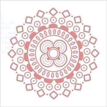 New Design Colorful Mandala, New Mandala Concept vector