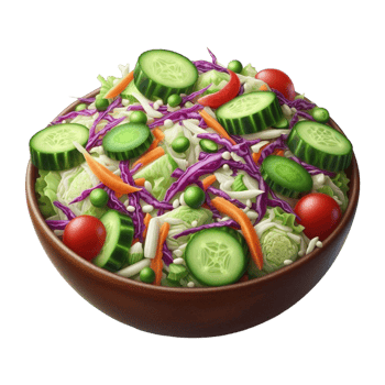 Fresh Vegetable Salad Bowl png
