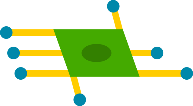 chip intelligence CPU processor technology icon png