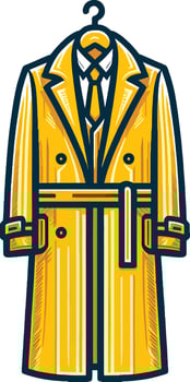 Vintage Heritage Overcoat vector