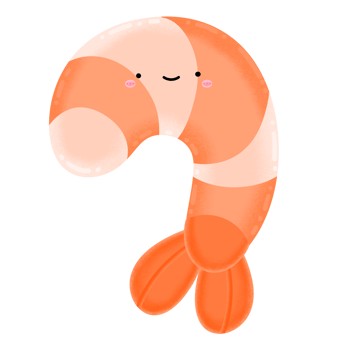 Cute Shrimp Mascot Character Kawaii Cartoon Shrimp Cartoon illustration Ebi Cartoon illustration Shrimp Drawing Shrimp Cartoon Cute Shrimp Kawaii Shrimp png