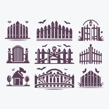 Cow Craft cow collection logo vector