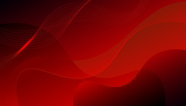 Abstract Geometric modern with Red color wave background for template. background for posters, placards, brochures, banners, headers, covers vector