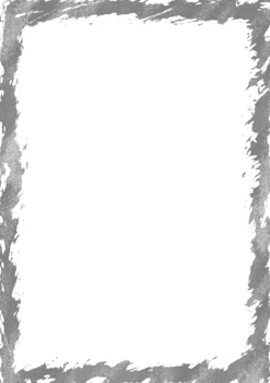 grunge gray border frame template png