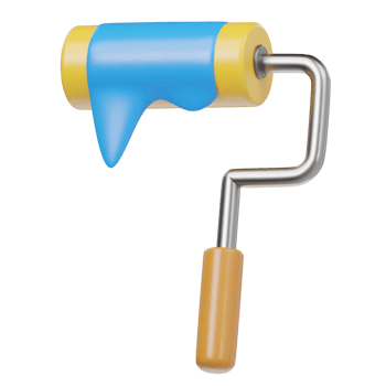 3d print rollar icon reder illustration png