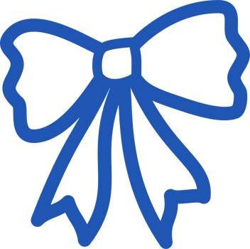 Line ribbon doodle png