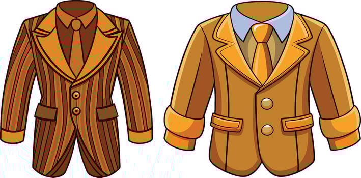 Sophisticated Tailored Suit Heritage Line vector