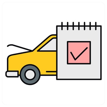 Car Service and service icon concept vector