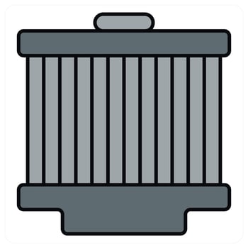 Trash Bin and bin icon concept vector