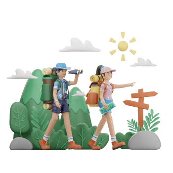 Adventure 3D Illustration png