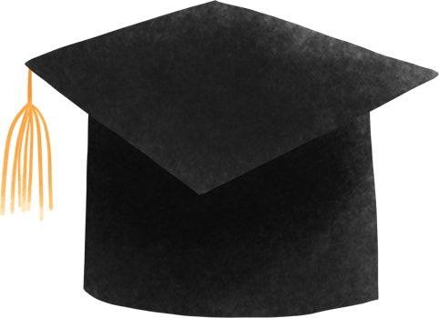 graduation cap clipart png