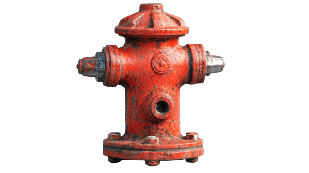 A Bright Red Fire Hydrant Miniature Perfect for Home Decor or Safety Awareness Displays. png