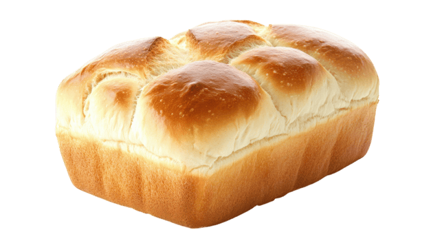 Freshly Baked Golden Loaf of Bread Perfect for Culinary Illustrations, Social Media Posts, and Recipe Blogs. png