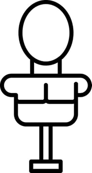 Dummy Line Icon vector