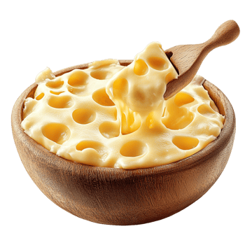 Cheese Bowl Isolated on Transparent Background, Ideal for Food Branding, Recipe Visuals, Advertising, and Creative Projects png