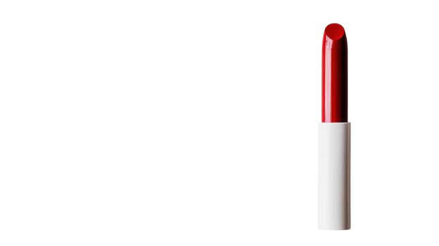 A red lipstick on a black background png
