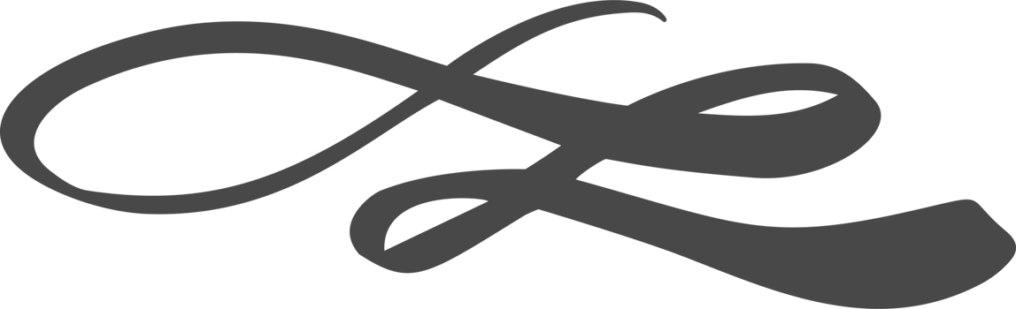 Swoosh underline hand drawn element. Swish swirl brushstroke. Calligraphic elegant divider. Curve paint tail. Flourish and swoop design png