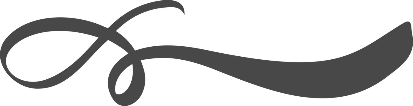 Swoosh underline hand-drawn element. Swish swirl brushstroke. Calligraphic elegant divider. Curve paint tail. Flourish and swoop vintage design png