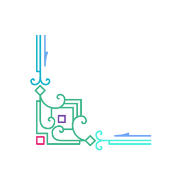 A Beautiful Corner Frame png
