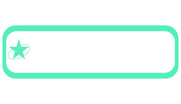 Minimalist Label in green pastel color with star png