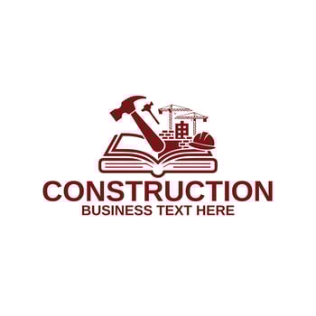 real estate, home, mortgage, construction, property, realtor, logo design vector