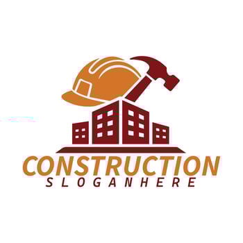 create brand new real estate, minimal and construction logo vector