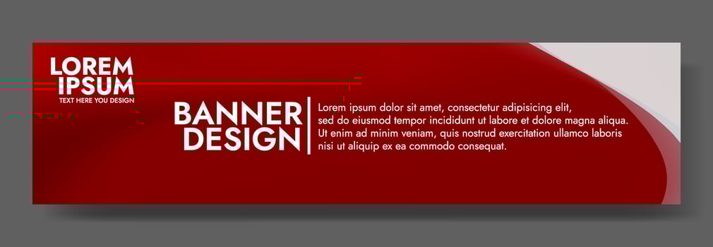 Red Backgrond Template Modern, Elegant, and Clean vector