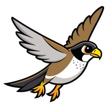 Hand-drawn Bird Illustration vector