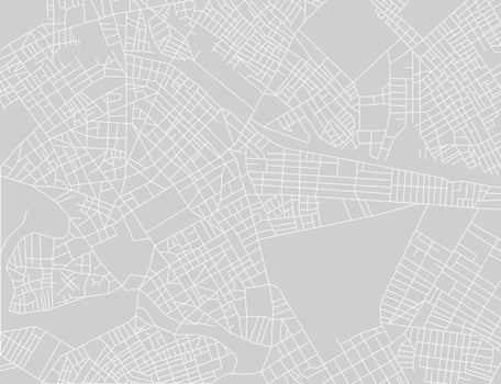 City map. Navigation street plan. Abstract transportation scheme. Drawing scheme town, white line road on gray background. Urban pattern texture vector