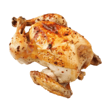 a chicken on a transparency background png
