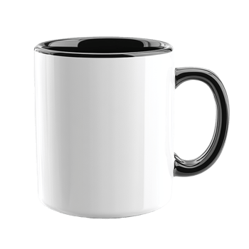 Coffee Mug Isolated on Transparent Background for Beverage Branding, Cafe Graphics, and Digital Design Projects png