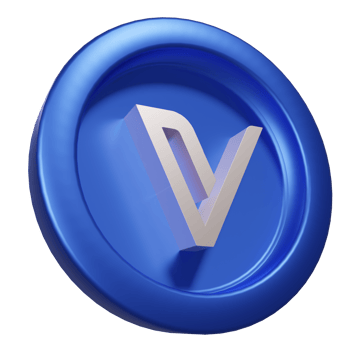 VeChain 3d icon render illustration Pro png