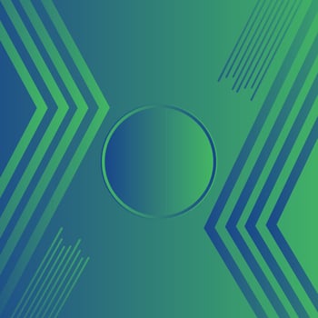 abstract green banner background with diagonal stripes and line halftone illustration vector